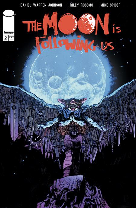 The Moon is Following Us #5 - Cover B Variant