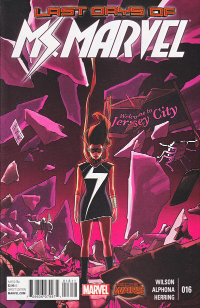 Last Days of Ms. Marvel (2015) - Complete 4 Issue Set