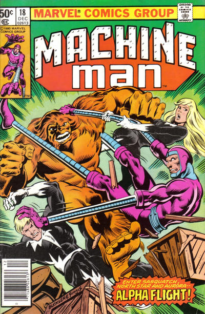 Machine Man (1978) #18 - Newsstand
