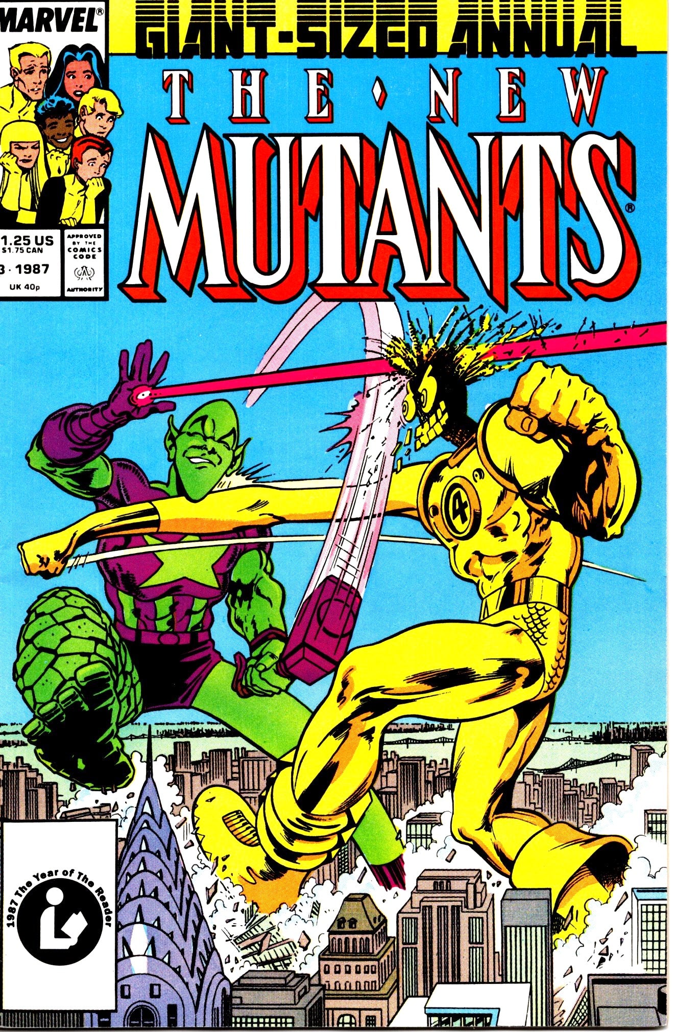 Nouveaux mutants (1983) Annuel # 3