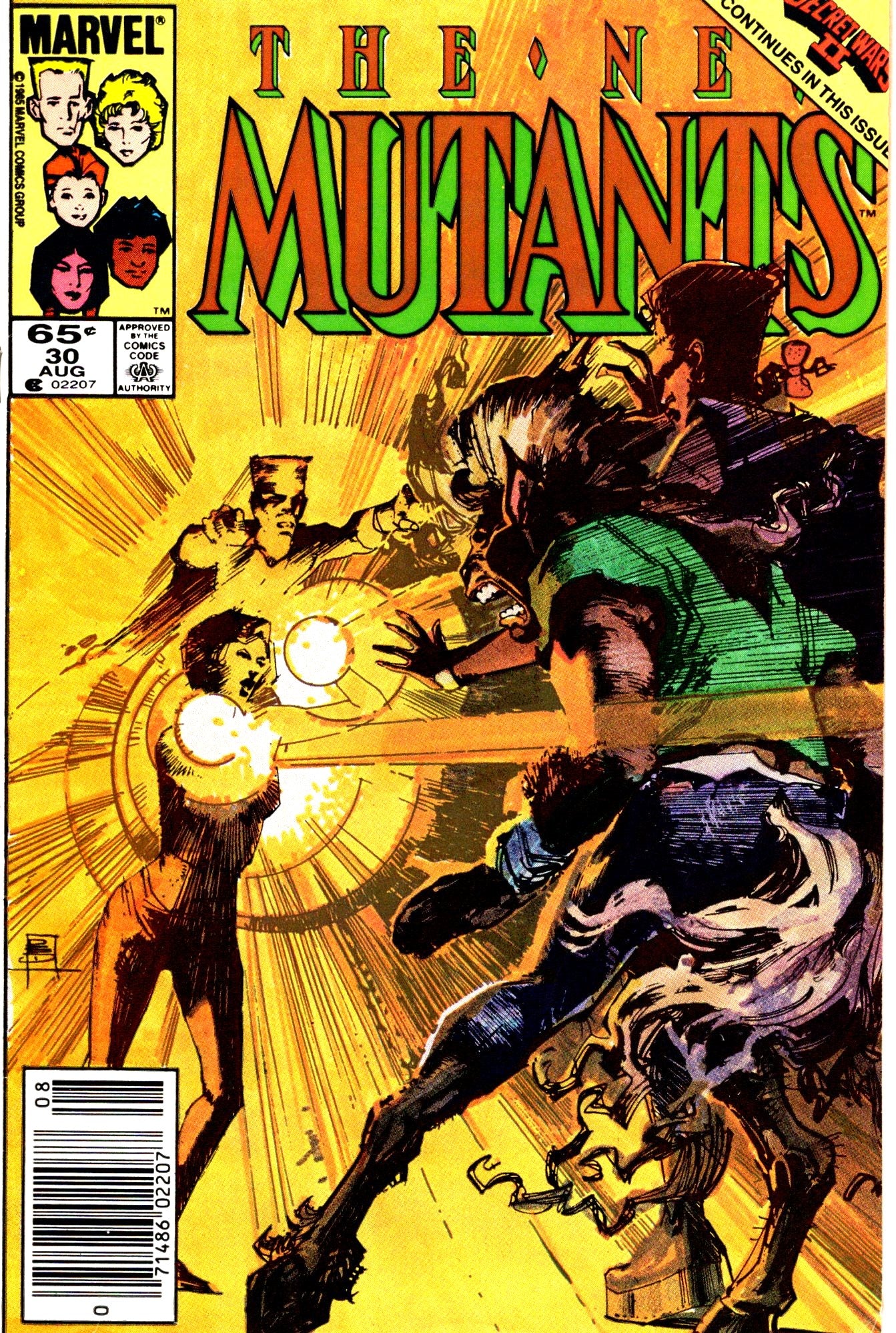 New Mutants #30 (1983) - Newsstand