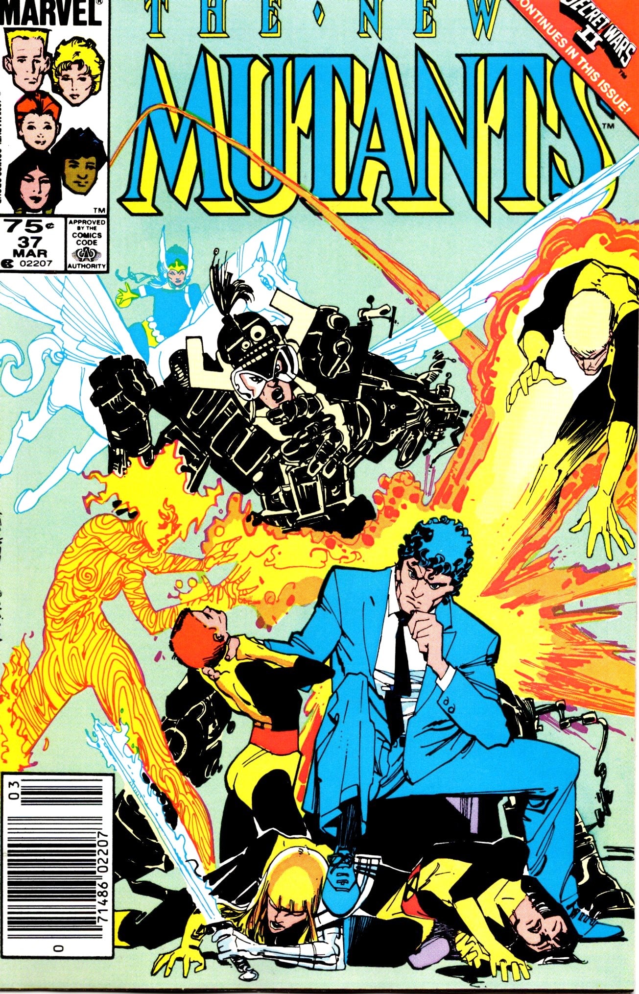 New Mutants #37 (1983) - Newsstand