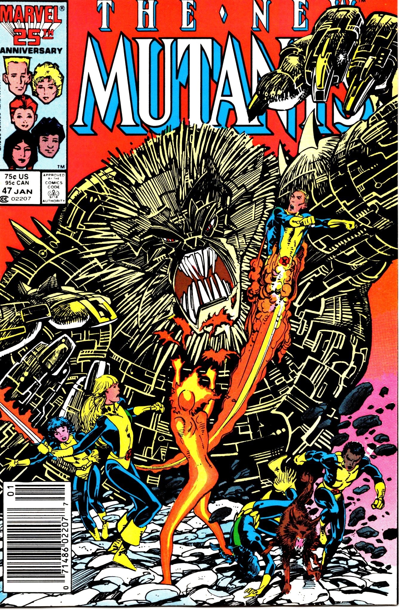 New Mutants #47 (1983) - Newsstand