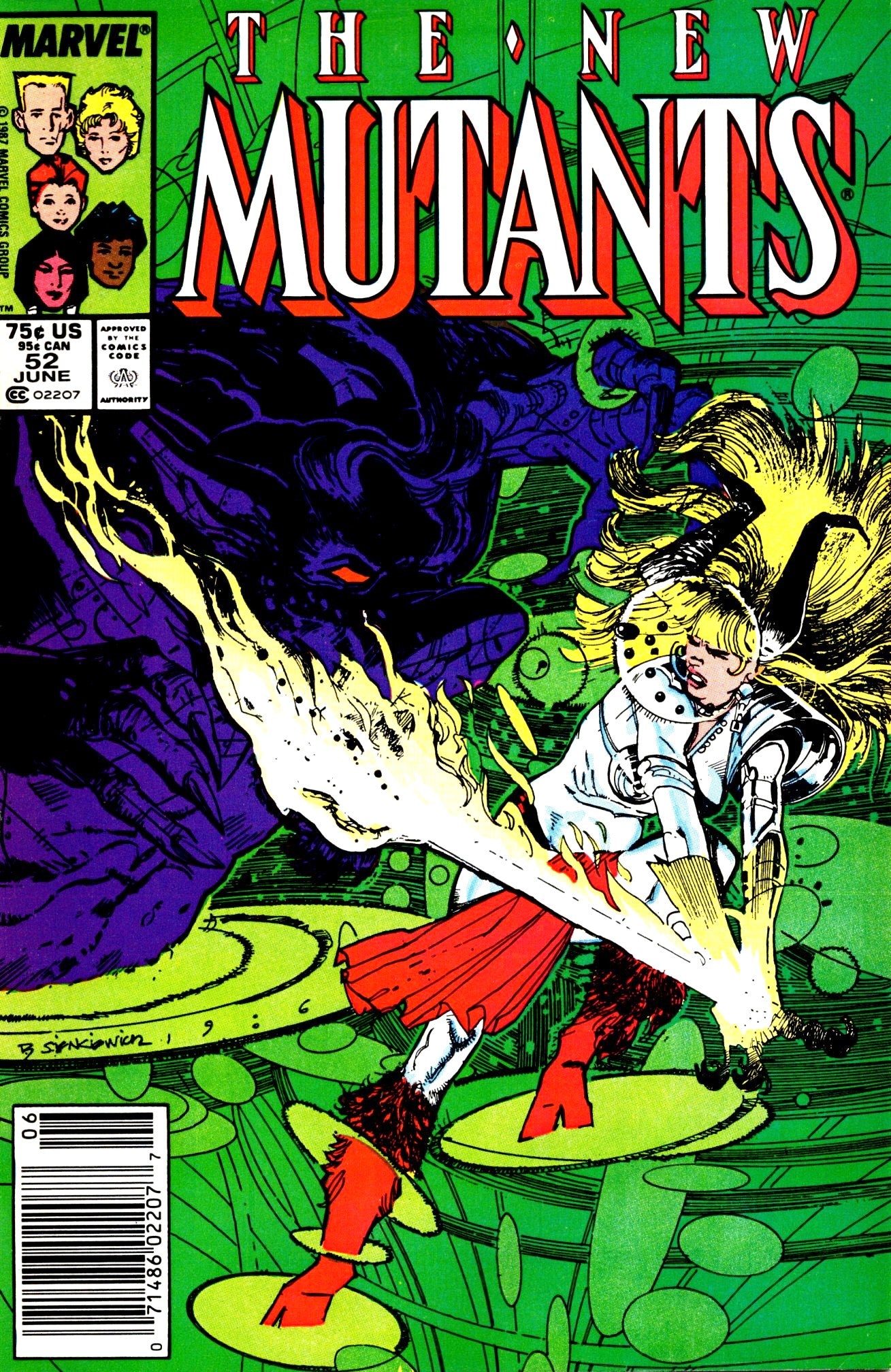 New Mutants #52 (1983) - Newsstand