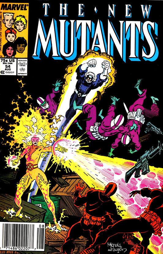 New Mutants #54 (1983) - Newsstand