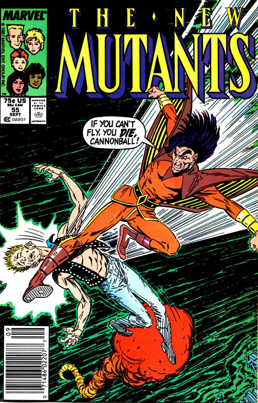 New Mutants #55 (1983) - Newsstand