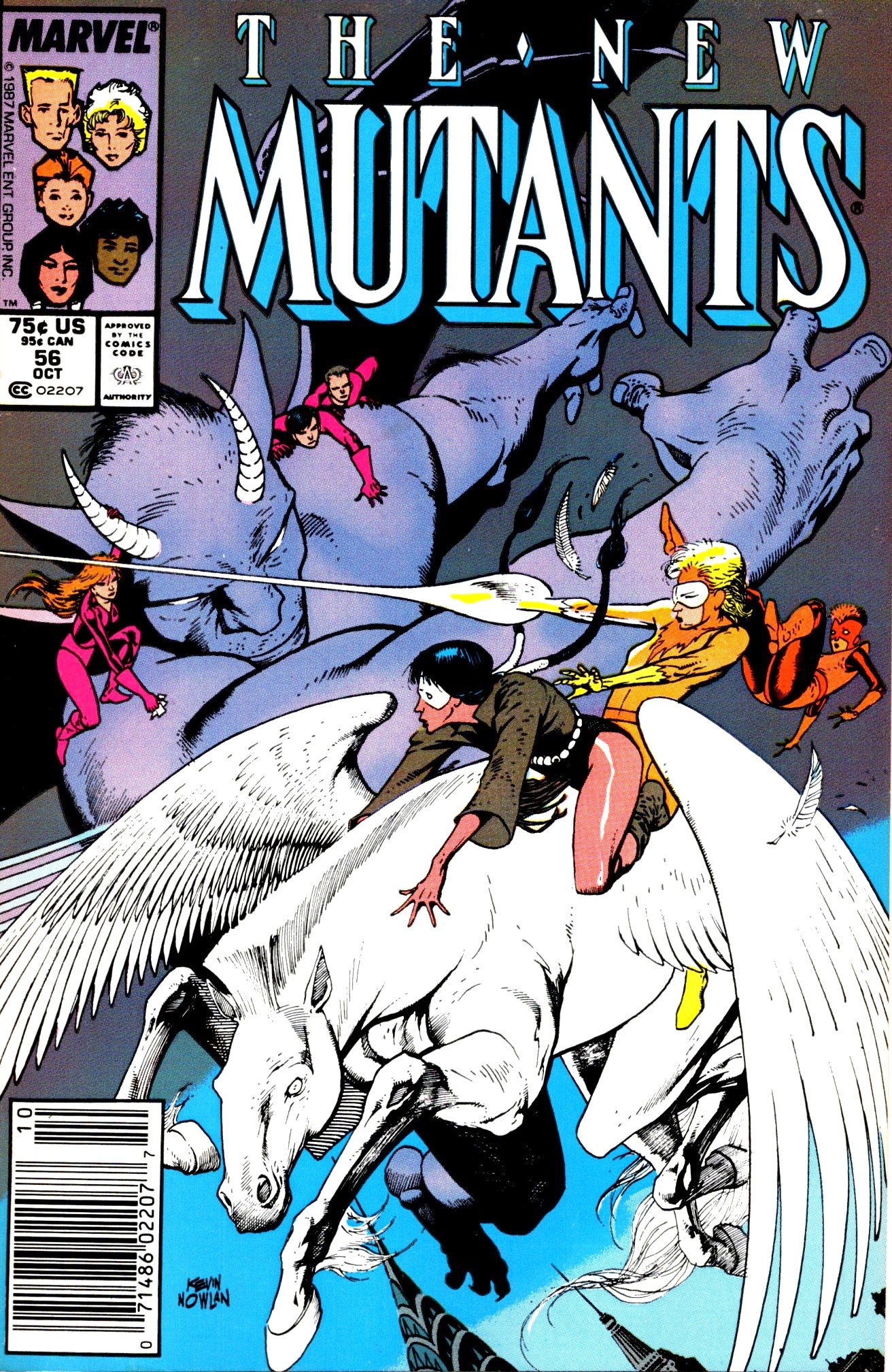 New Mutants #56 (1983) - Newsstand