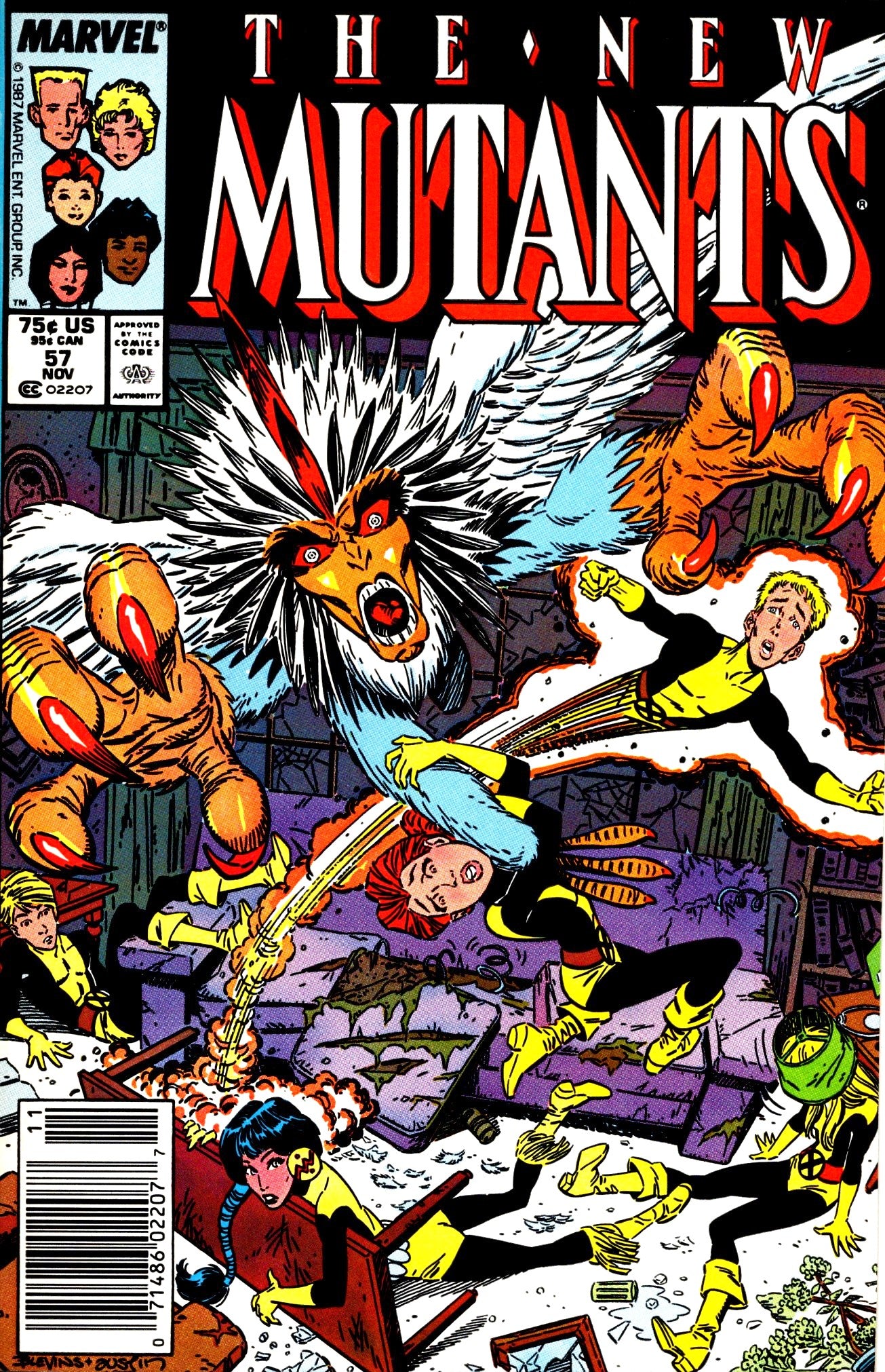 New Mutants #57 (1983) - Newsstand