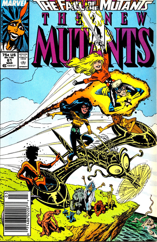 New Mutants #61 (1983) - Newsstand