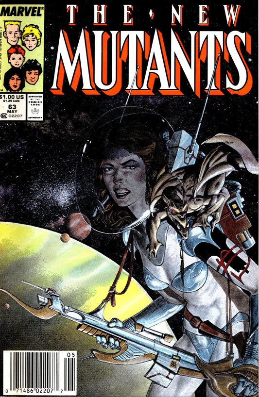 New Mutants #63 (1983) - Newsstand