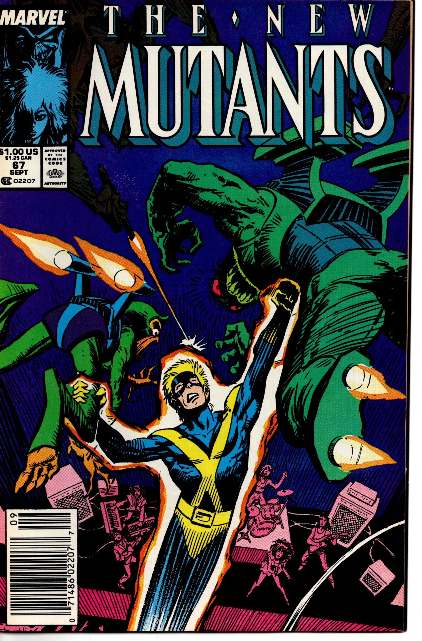 New Mutants #67 (1983) - Newsstand