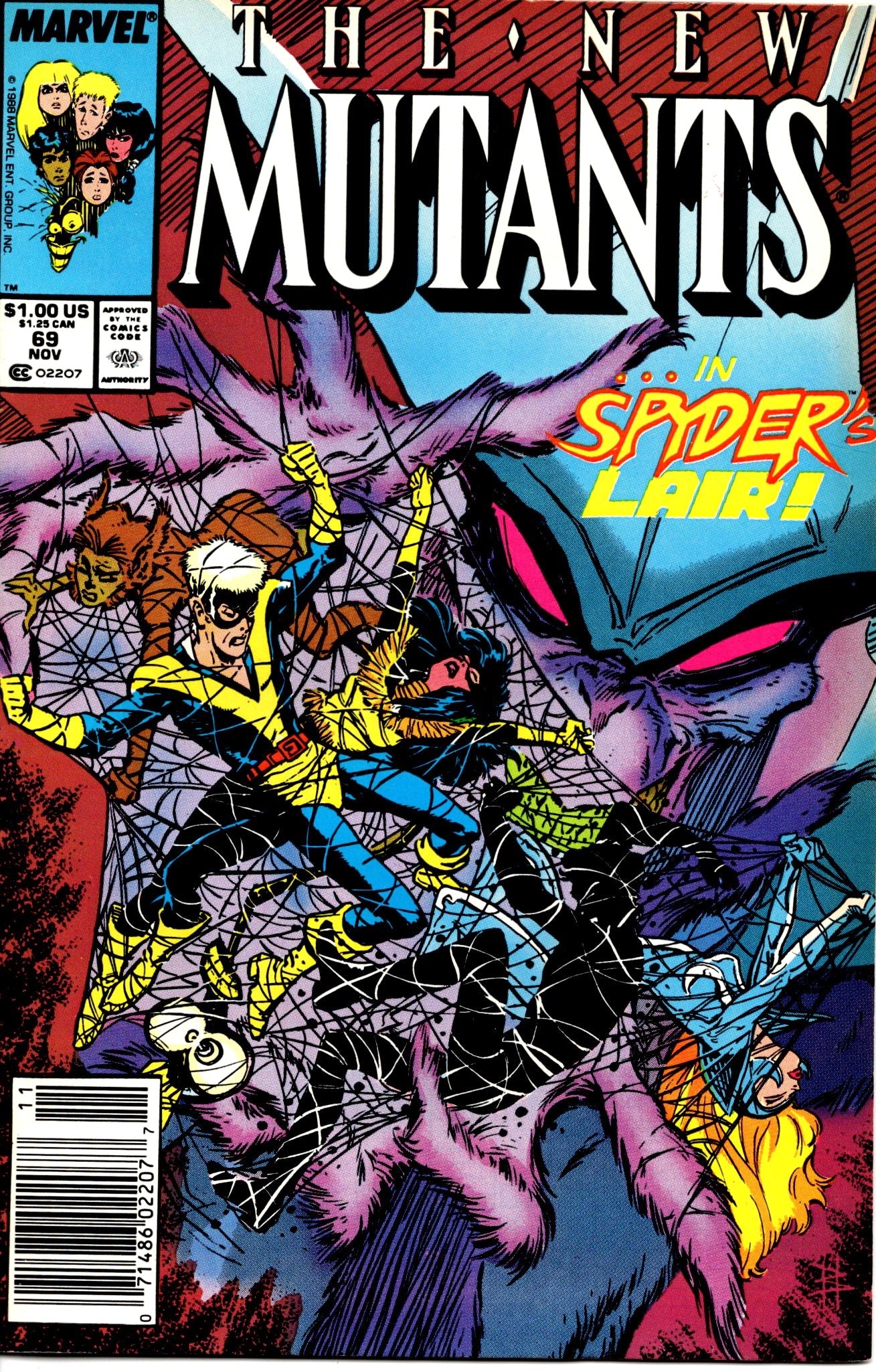 New Mutants #69 (1983) - Newsstand