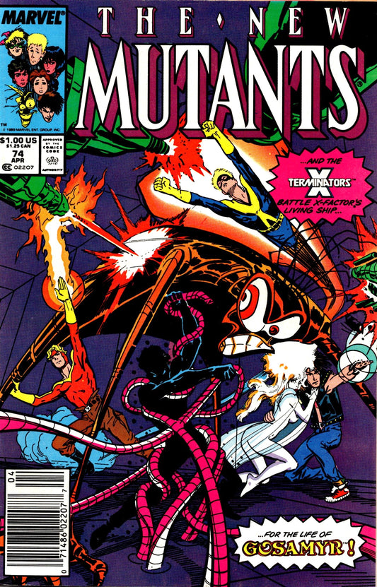 New Mutants #74 (1983) - Newsstand