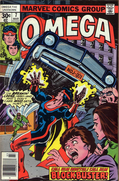Omega the Unknown (1976) - Complete 10 Issue Set