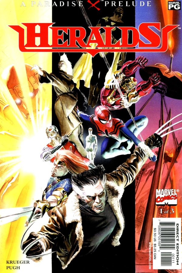 Paradise X: Heralds - Complete 3 Issue Set
