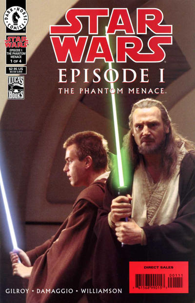 Star Wars Episode I: The Phantom Menace - Complete 4 Issue Set