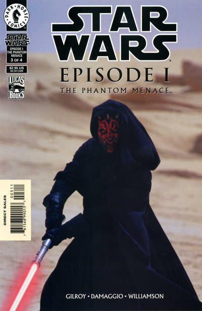 Star Wars Episode I: The Phantom Menace - Complete 4 Issue Set