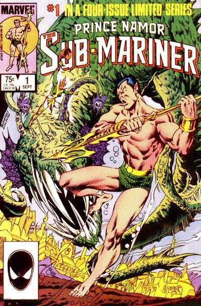 Prince Namor: The Sub-Mariner (1984) 4x Set