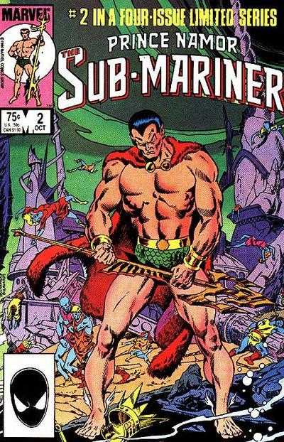 Prince Namor: The Sub-Mariner (1984) 4x Set