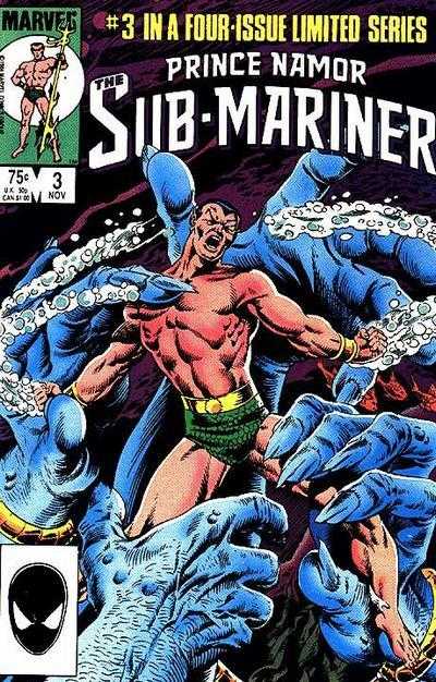 Prince Namor: The Sub-Mariner (1984) 4x Set