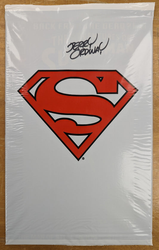 Adventures of Superman #500 -Signed by Jerry Ordway