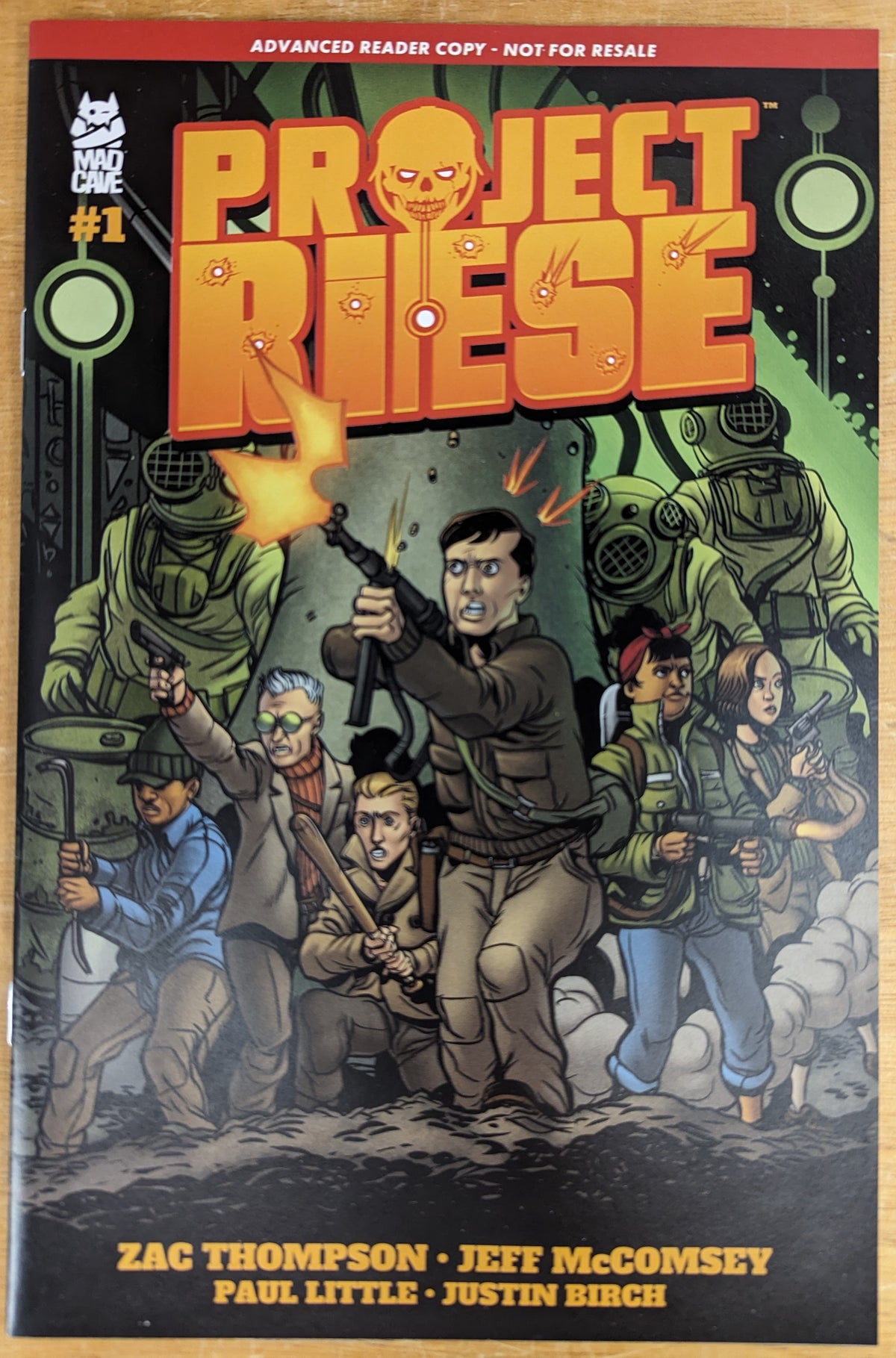 Project Riese Book Project Riese #1 - Advanced Reader Copy – The Hall of Comics