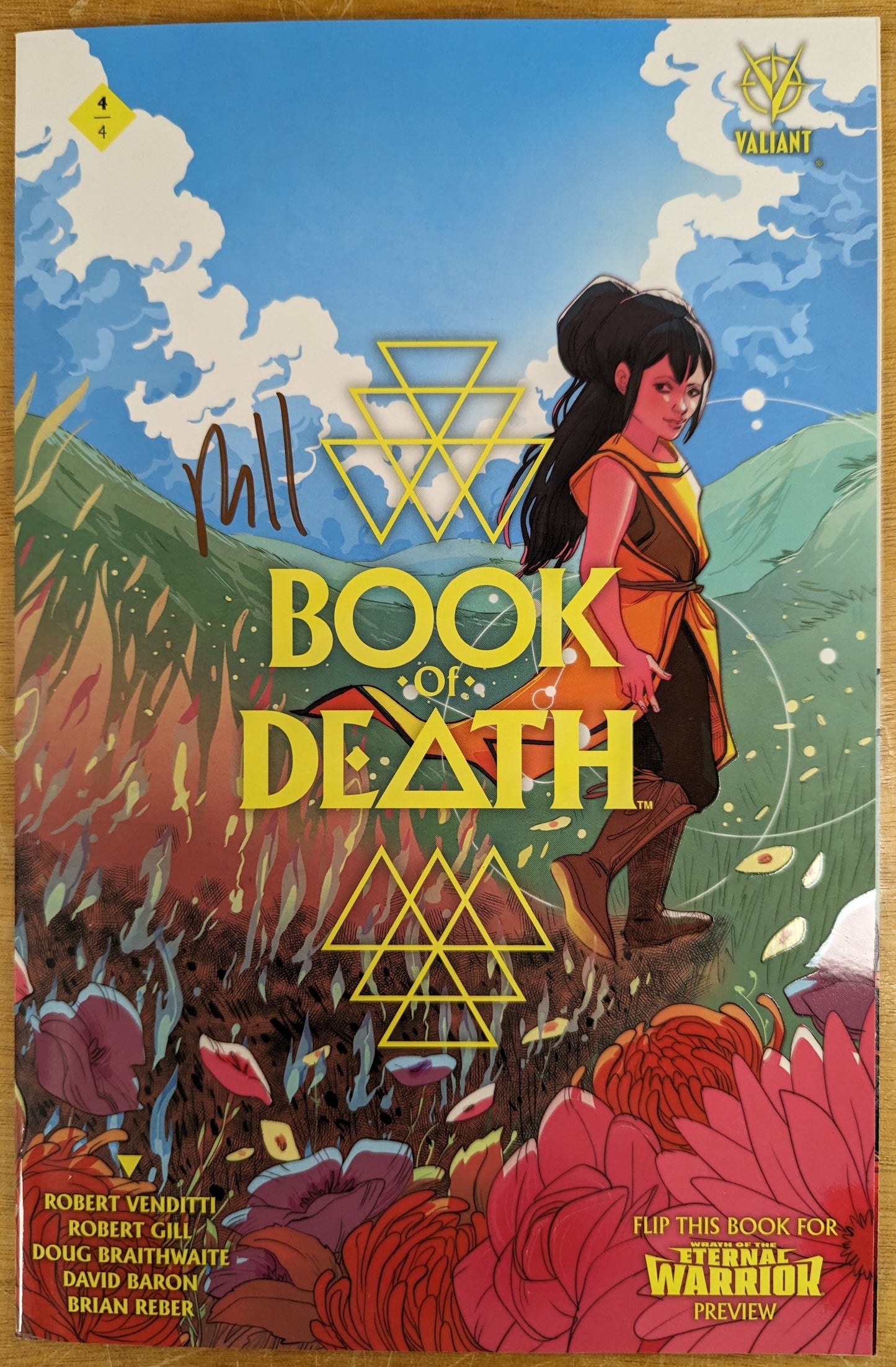 Book of Death 4x Set - Cover "C" Signed