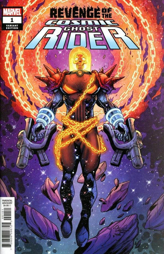 Cosmic Ghost Rider détruit l'histoire de Marvel # 5 Une couverture