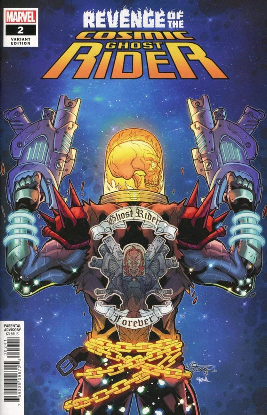 Cosmic Ghost Rider détruit l'histoire de Marvel # 5 Une couverture