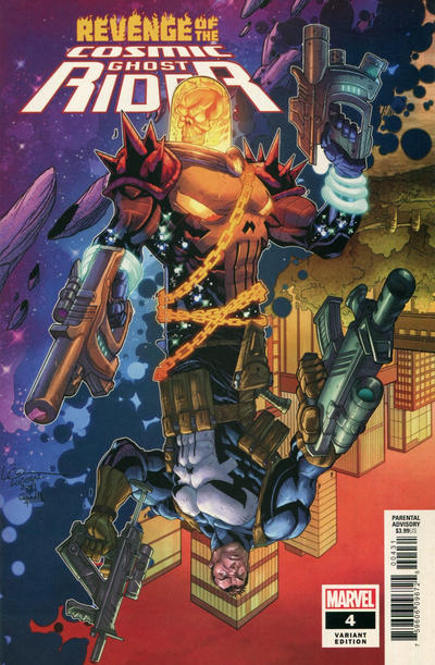 Cosmic Ghost Rider détruit l'histoire de Marvel # 5 Une couverture