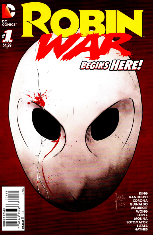 Robin War #1 & #2 (2016) Complete 2x Issue Set
