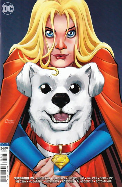 Supergirl (2016) #25 - Amanda Conner Variant