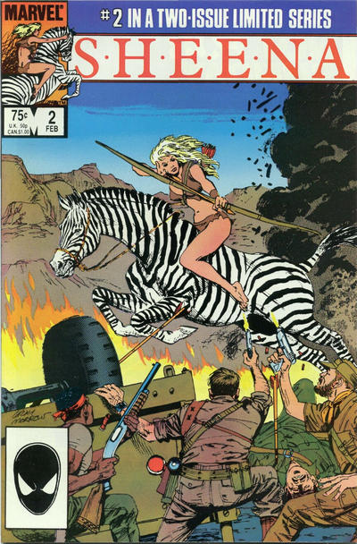 Sheena (1984) - Complete 2 Issue Set