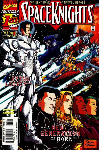 SpaceKnights (2000) - Complete 5 Issue Set