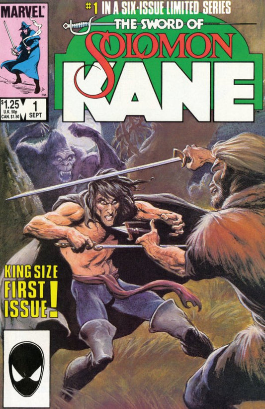 The Sword of Solomon Kane (1985) - Complete 6 Issue Set