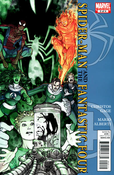 Spider-Man / Fantastic Four (2010) - Complete 4 Issue Set