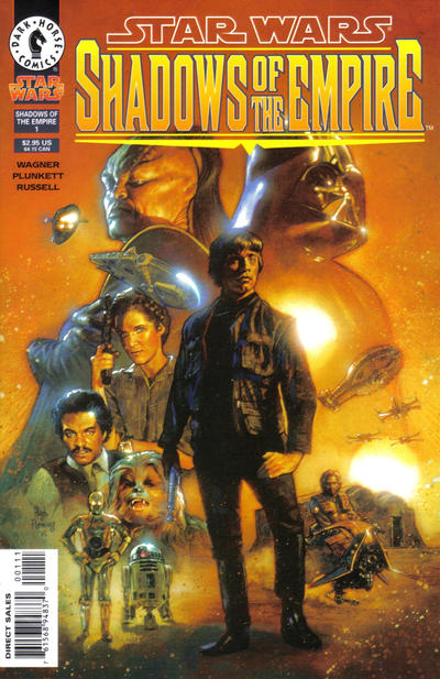 Star Wars: Shadows of the Empire (1996) - Complete 6 Issue Set