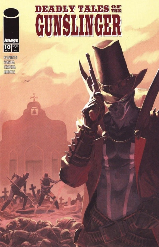 Deadly Tales of the Gunslinger #10 - Image Comics Misprint RECALLED