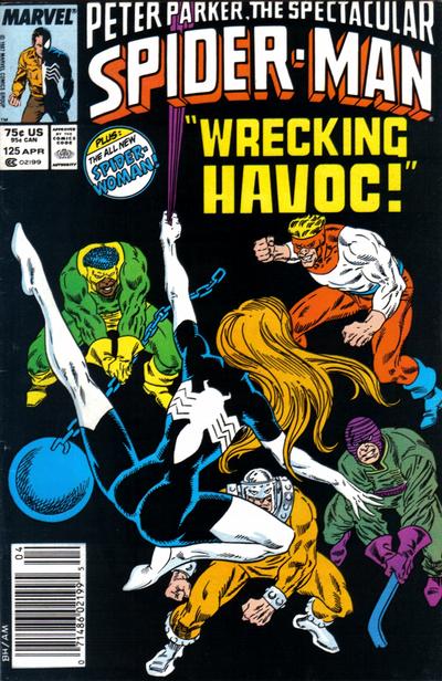 Spectacular Spider-Man (1976) #125 - Newsstand