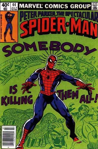 Spectacular Spider-Man (1976) #44 - Newsstand