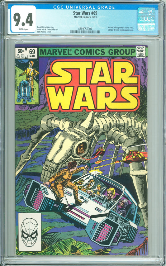 Star Wars #69 (1983) CGC Universal 9.4 Grade