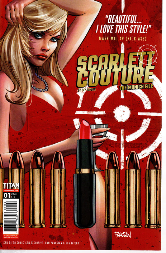 Scarlett Couture: The Munich File #1 & #2 (2023) 2x Issue Variant Lot