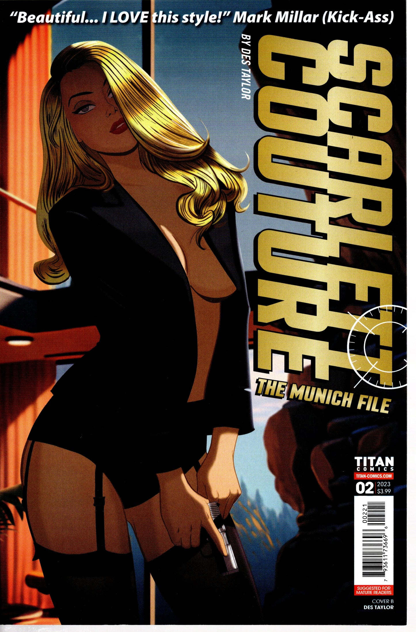 Scarlett Couture: The Munich File #1 & #2 (2023) 2x Issue Variant Lot