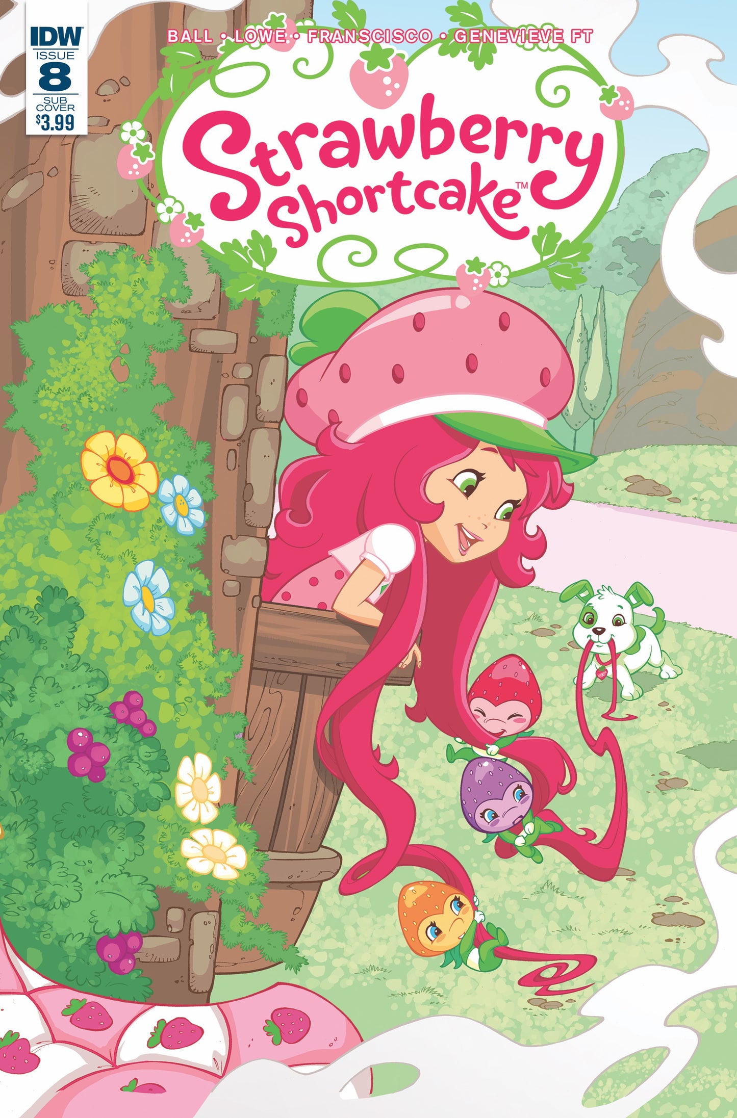 Strawberry Shortcake #8 (2016) Sub Cover Variant