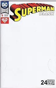 Superman Blank #1 (2018) Blank Sketch Variant