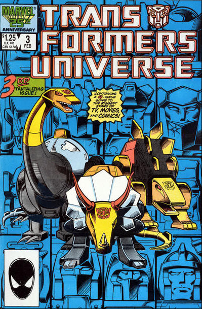 Transformers Universe (1986) - Complete 4 Issue Set