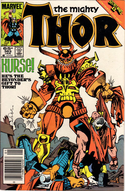Thor (1966) #363 - Newsstand