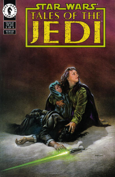 Star Wars: Tales of the Jedi (1993) - Complete 5 Issue Set