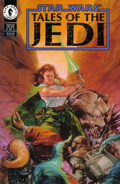 Star Wars: Tales of the Jedi (1993) - Complete 5 Issue Set
