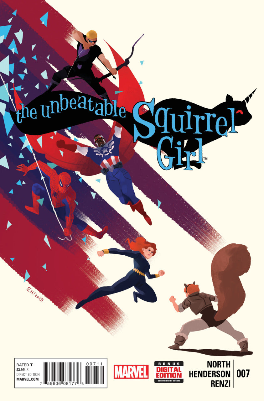 Unbeatable Squirrel Girl (2015) 8x Set